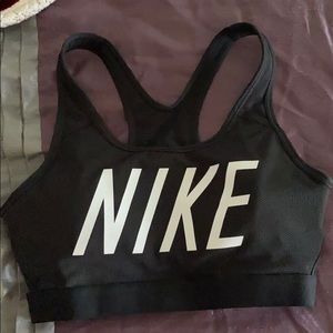 Black Nike Padded Sports Bra